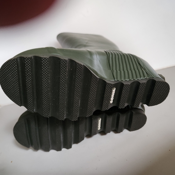 SOREL New Joan Wedge Tall Rain Boots 7.5 Green - Picture 5 of 12